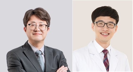김철홍 포스텍 교수(왼쪽)와 박덕호 에스포항병원 교수