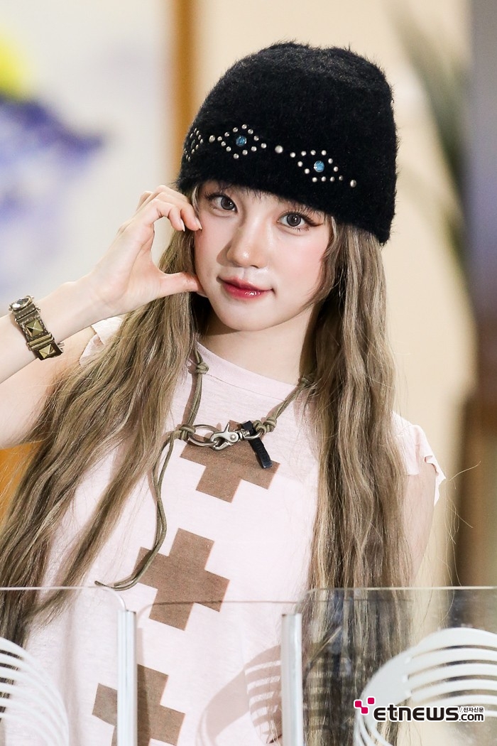 [ET포토] 아이들 우기, '초롱초롱한 인형 눈'