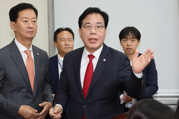 송언석 “제발 그랬으면 발언은 유감…윤리위 제소는 부당”