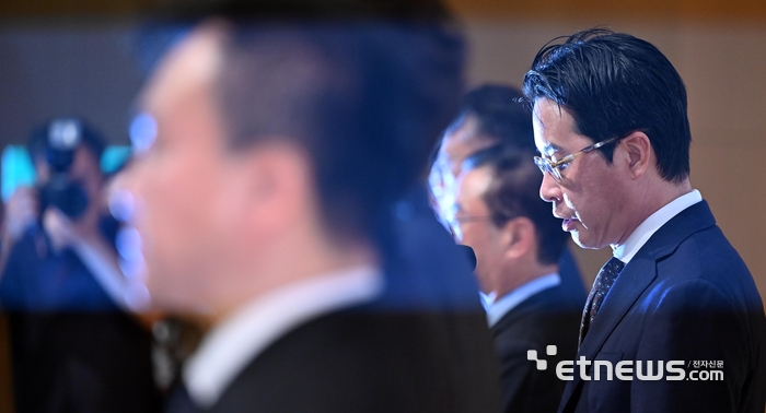 [포토] 고객 보호조치 발표하는 조좌진 롯데카드 대표