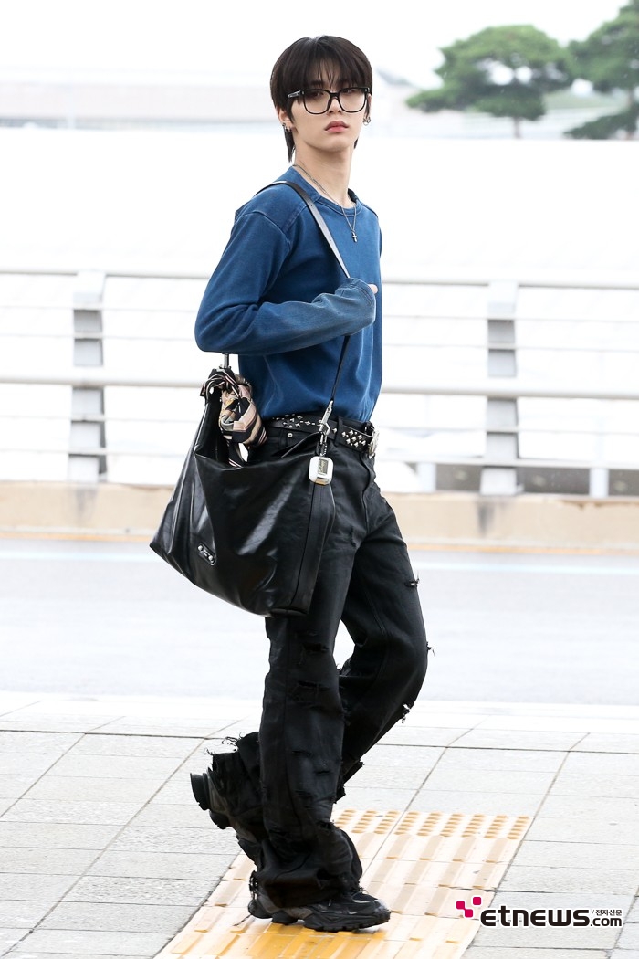 [ET포토] 보이넥스트도어 태산, '모델이 런웨이 걷듯이'