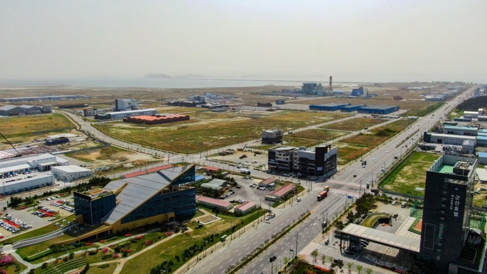 새만금 산업단지.