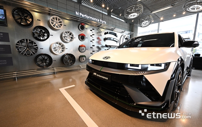[포토] 현대차 N 퍼포먼스 파츠월