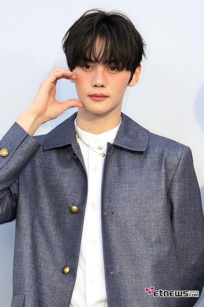 [ET포토] 제로베이스원 김규빈, '유니크한 소년미 발산'