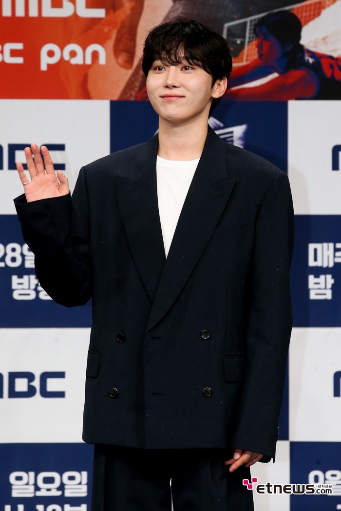 [ET포토] 세븐틴 승관, '배구를 사랑하는 남자'