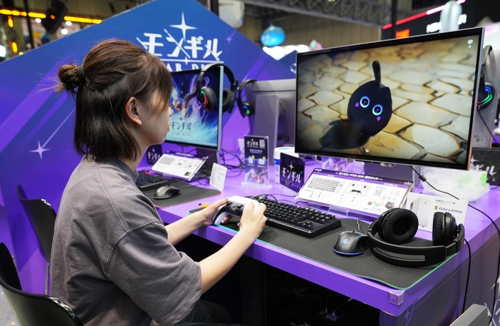 도쿄게임쇼 2025 몬길: 스타다이브 부스