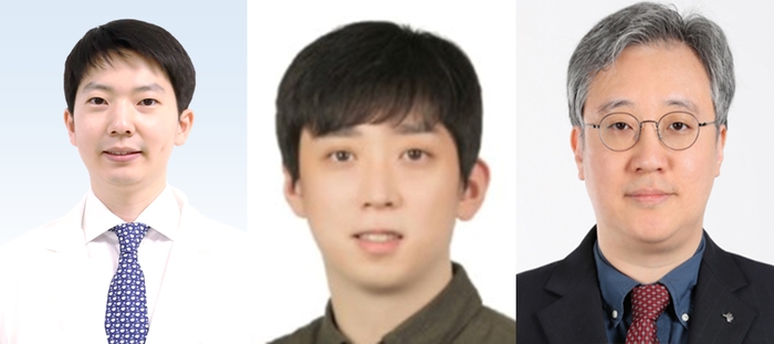 분당서울대병원이 20·30대 지방간질환 환자의 50세 이전 암 발생 위험이 일반인보다 약 20% 높다고 28일 밝혔다. 사진은 문준호 분당서울대병원 내분비대사내과 교수, 정석송 고려대 의과대학 교수, 김원 서울시보라매병원 교수(왼쪽부터).