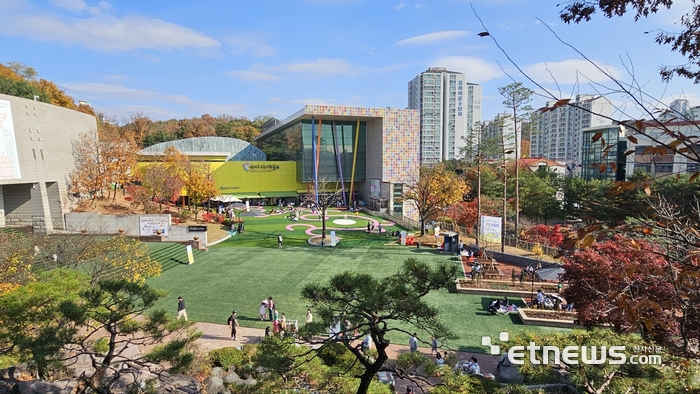 경기도어린이박물관 전경.