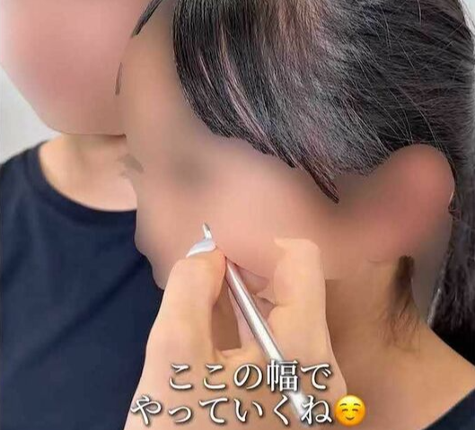 일본의 한 성형외과가 10세 아이를 대상으로 한 쌍꺼풀 수술을 홍보해 논란이 일었다. 문제가 된 영상은 현재 삭제됐다. 사진=틱톡 캡처