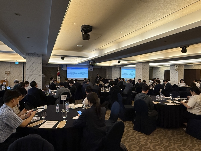 한국AI·로봇산업협회 임시총회가 30일 서울 강남구 베스트웨스턴호텔에서 열리고 있다. (사진=한국AI·로봇산업협회)