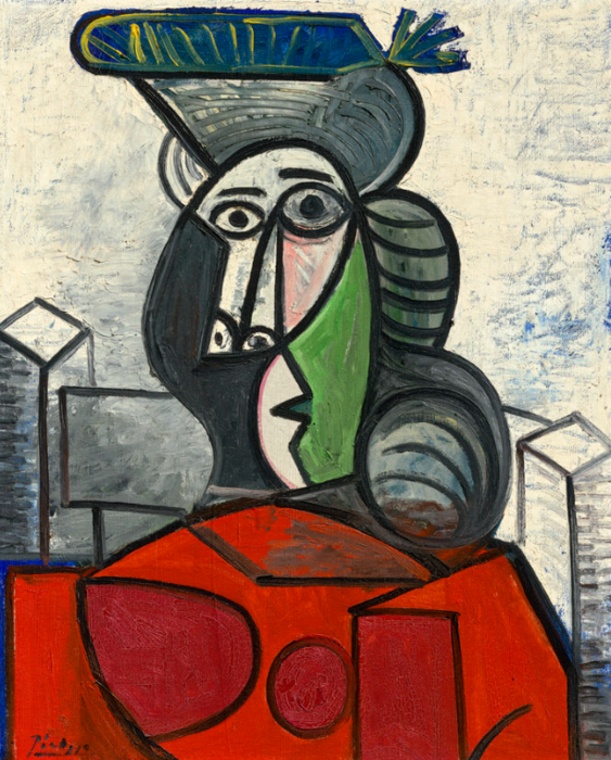 파블로 피카소의 작품 여인의 흉상. 사진=크리스티