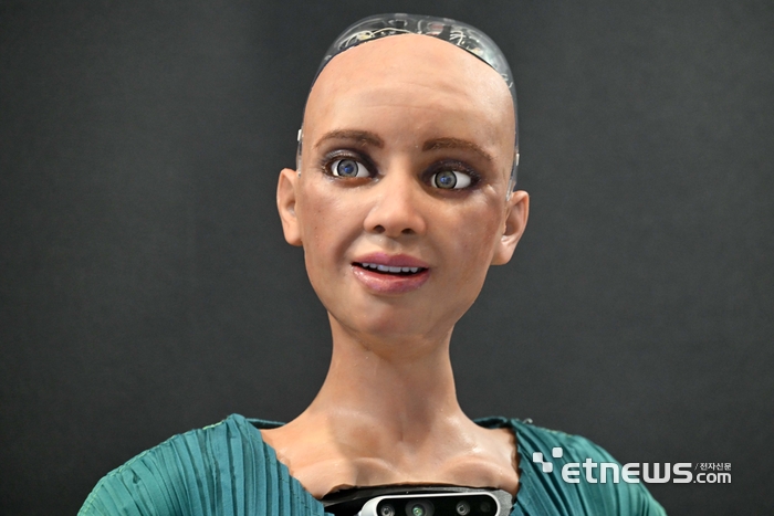 [포토] 인공지능 로봇 '소피아'