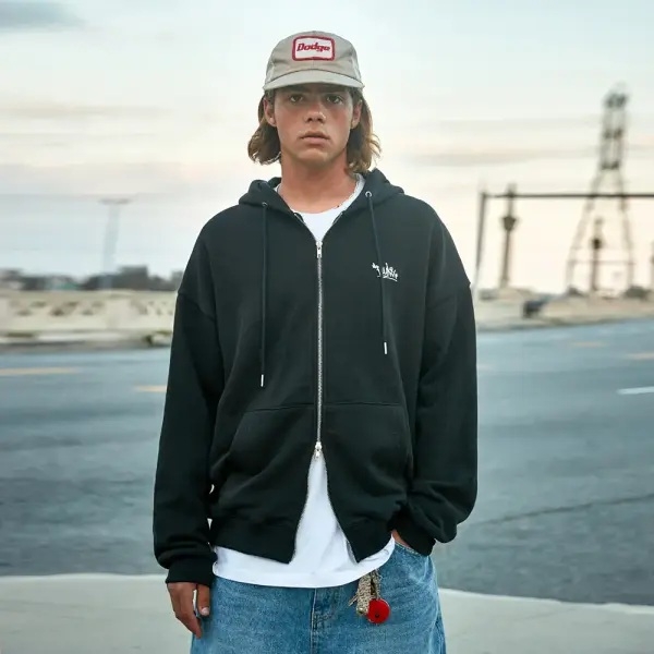 플루크 오리지널 슬램로고 후드집업