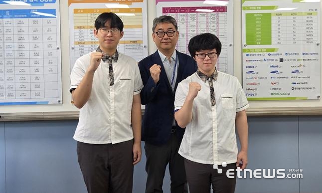 대구SW마이스터고, 단 2명 뽑는 한국사회보장정보원 고졸 전산직 채용에 2명 모두 합격 쾌거