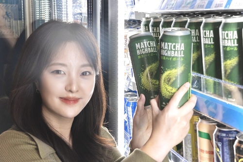 세븐일레븐, 업계 최초 '말차하이볼' 선봬