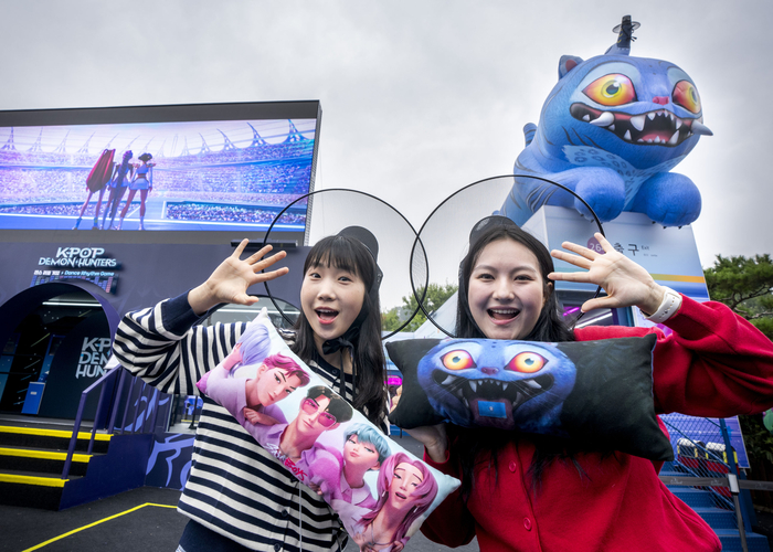 에버랜드, '케데헌' 성지로…닷새만에 1만명 방문