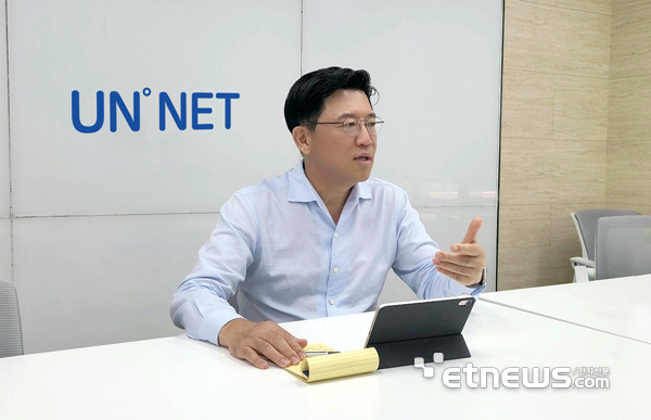 [人사이트]김주섭 유엔넷 대표 “타란툴라 레이크하우스, 공공 AI 도입 비용 문제 해결”