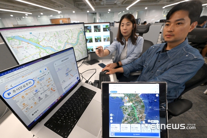 [포토] 추석연휴 T맵으로 안전한 귀성길
