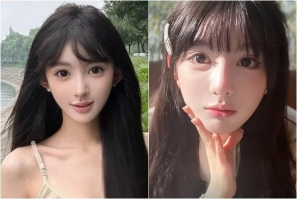 중국의 한 여대생이 방송 전공 입시 과정에서 뛰어난 미모 때문에 오해를 받은 사연이 알려졌다. 〈사진=후신이(Hu Xinyi) 더우인 캡처〉