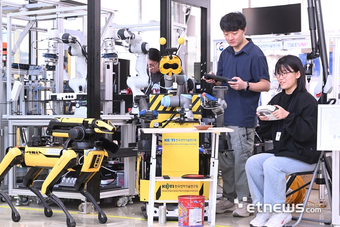 [포토] KETI, 피지컬 AI를 위한 데이터 수집 및 지능강화 연구