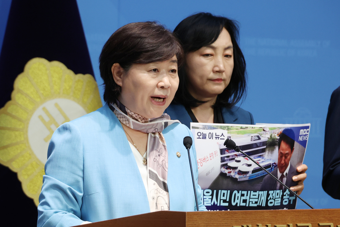 서영교 “조희대-한덕수 녹취 AI 아냐”…송언석·나경원 고소