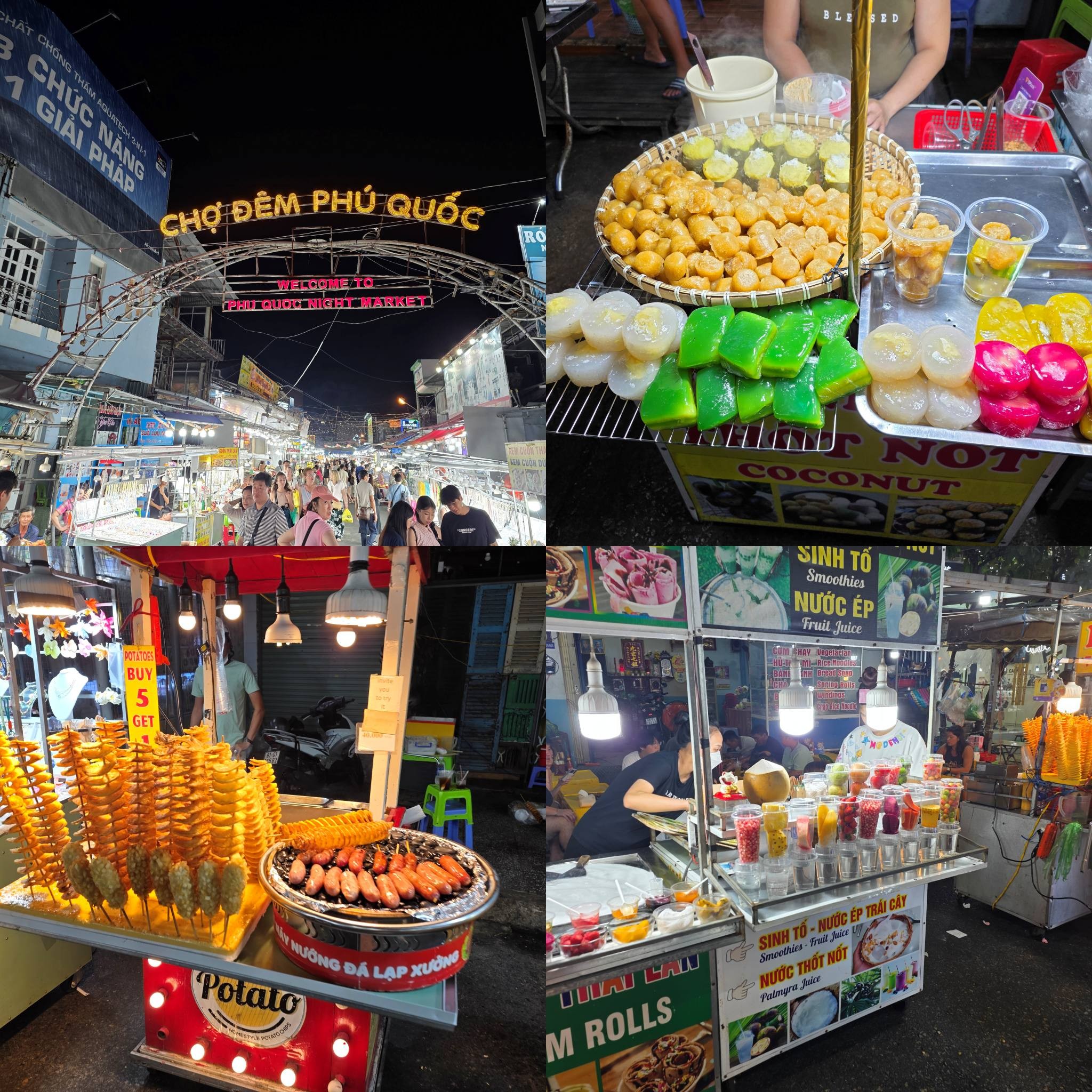 사진= 푸꾸옥 '즈엉동 야시장' / 박병창 기자