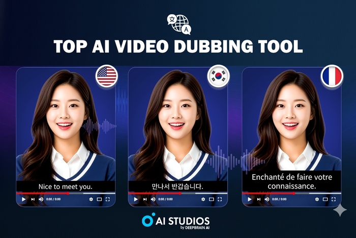 딥브레인AI, 글로벌 K-FAST 얼라이언스 'AI 더빙' 지원
