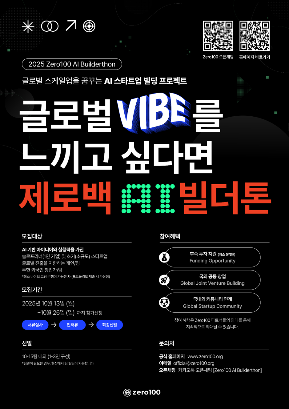 “글로벌 스케일업 꿈꾼다”...제로백, '2025 AI 빌더톤' 개최