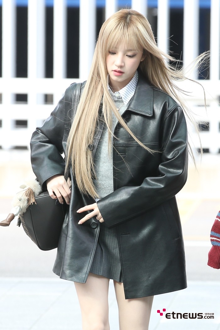 [ET포토] 아이들 우기, '찰랑이는 머리결'