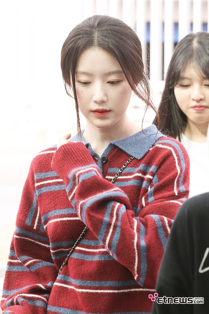 [ET포토] 아이들 슈화, '새하얀 비주얼'