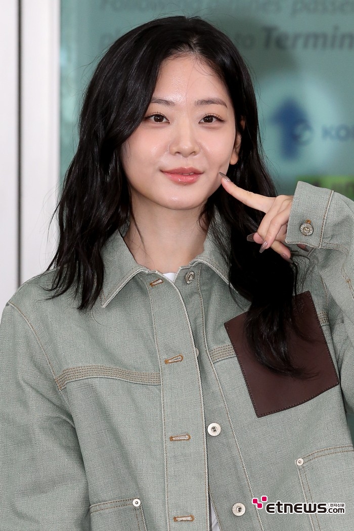 [ET포토] 정수빈, '상큼하게 콕'