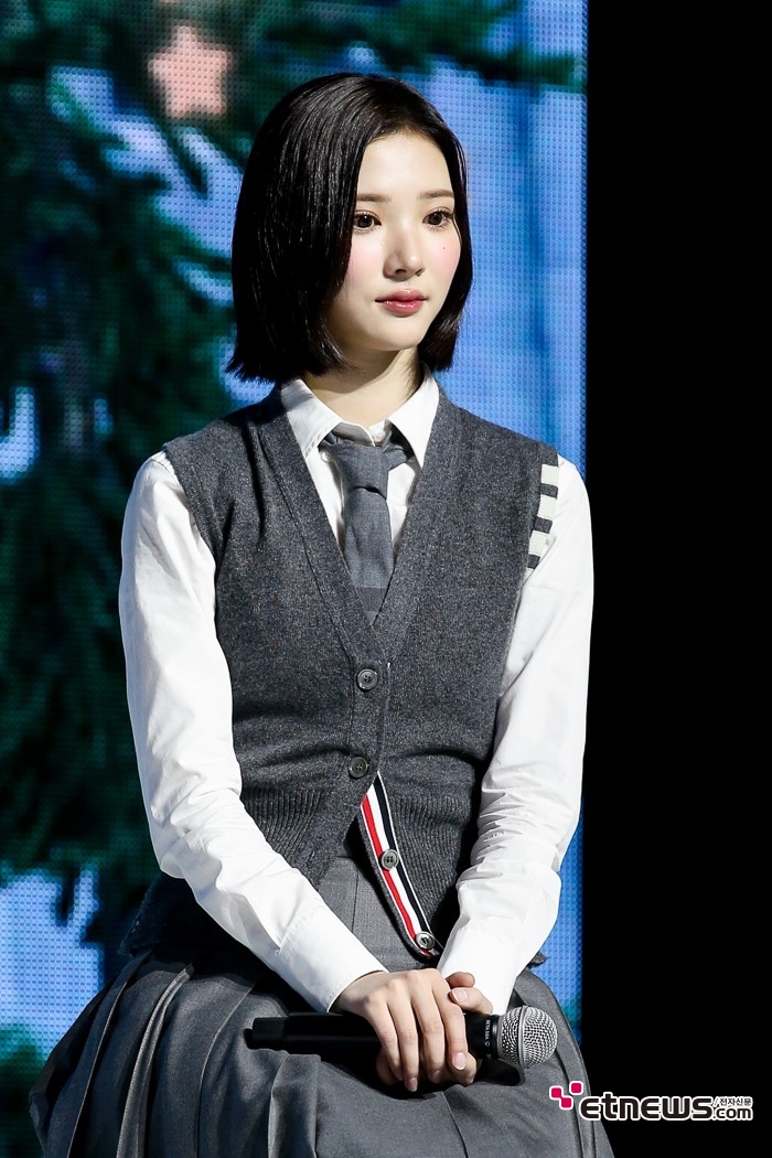 [ET포토] 하츠투하츠 지우, '아름다운 단발머리 소녀'