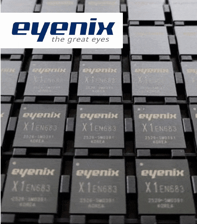 영주 온디바이스 AI 서비스 사업에 참여하는 기업의 제품.  아이닉스와 한화비전의 NPU와 뚜루뚜의 수직이착륙 드론.