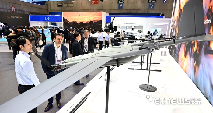 [포토] LIG의 국방 감시정찰 드론체계