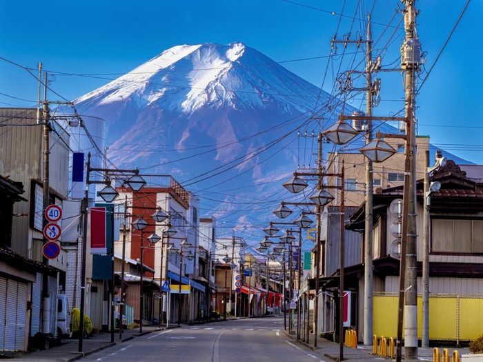 일본 후지노미아 전경