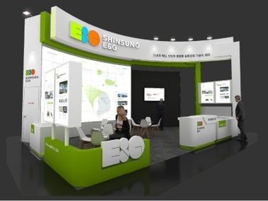 '반도체 대전(SEDEX 2025)' 신성이엔지 부스 조감도. 신성이엔지