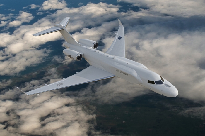 대한항공 항공통제기 예상 이미지.