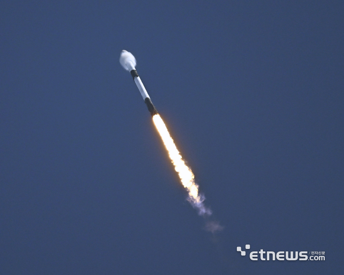 [포토] 스타링크 위성 발사