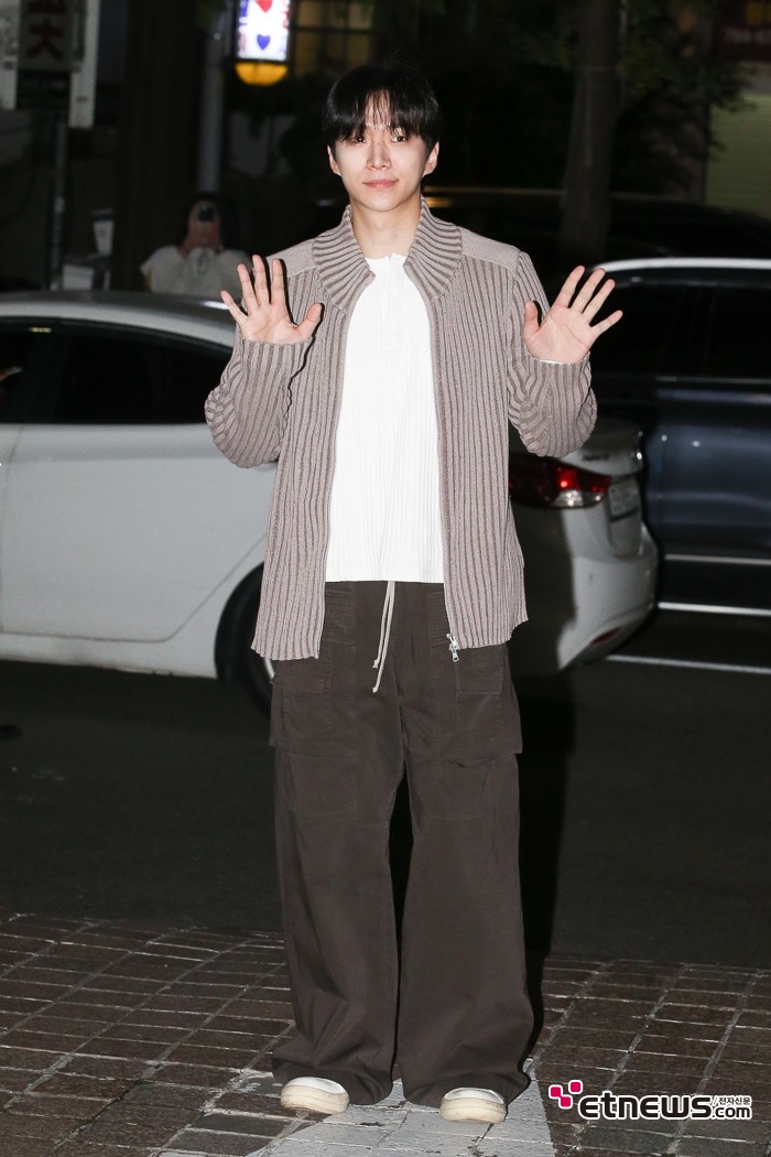 [ET포토] 이준호, '쫑파티는 편안하게 왔어요'