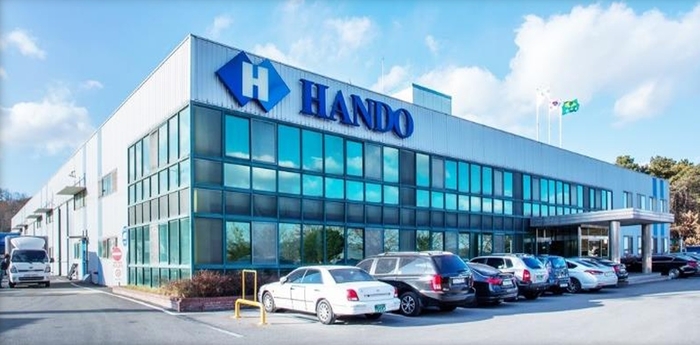 충남도는 22일 올해 충남 기업인 대상 종합 대상에 자동차 조향장치 부품 기업 한도를 선정했다. 사진은 천안에 본사를 둔 한도 사옥 전경.