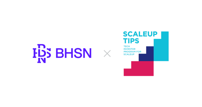 BHSN, 중소벤처기업부 '스케일업 팁스' 선정