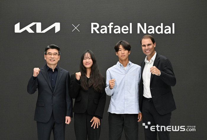 [포토]라파엘 나달, 기아와 21년째 이어진 파트너십
