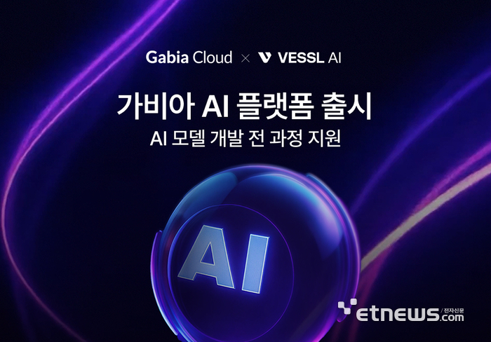 가비아·베슬AI, '가비아 AI 플랫폼' 출시…AI 모델 개발 전 과정 지원