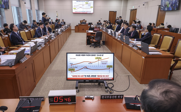 [2025 국정감사] 집값 오름세 속 국토부 차관 발언 논란…LX공사 적자 도마에