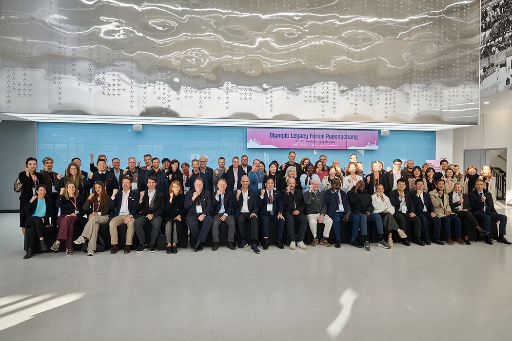 [ET포토] 올림픽 레거시 포럼에 참석한 각국 대표단