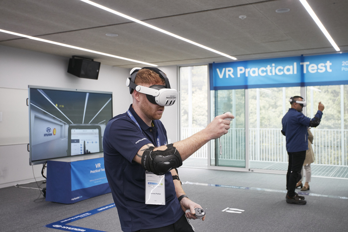 제15회 월드스킬올림픽 참가자 가상현실(VR) 평가