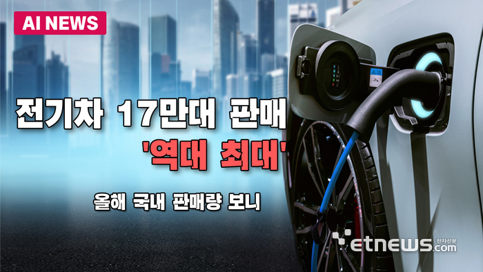 올해 전기차 17만대 판매 '역대 최대'
