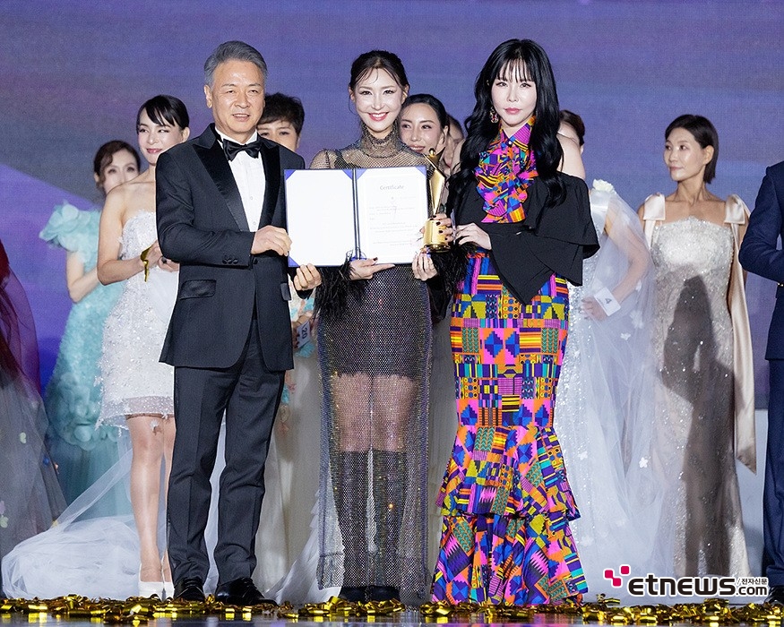 [ET포토] 이재이, '아시아시니어 1위 수상'