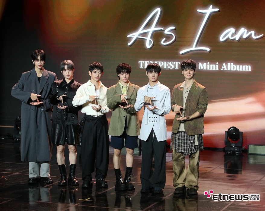 [ET포토] 템페스트, '6인의 완전체'