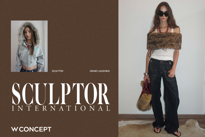 W컨셉은 K패션의 대표 주자로 손꼽히는 '스컬프터'가 공식 입점했다고 밝혔다.